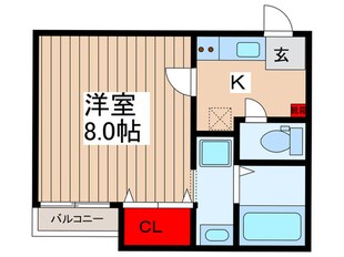 ヴィラ－ト七里の物件間取画像